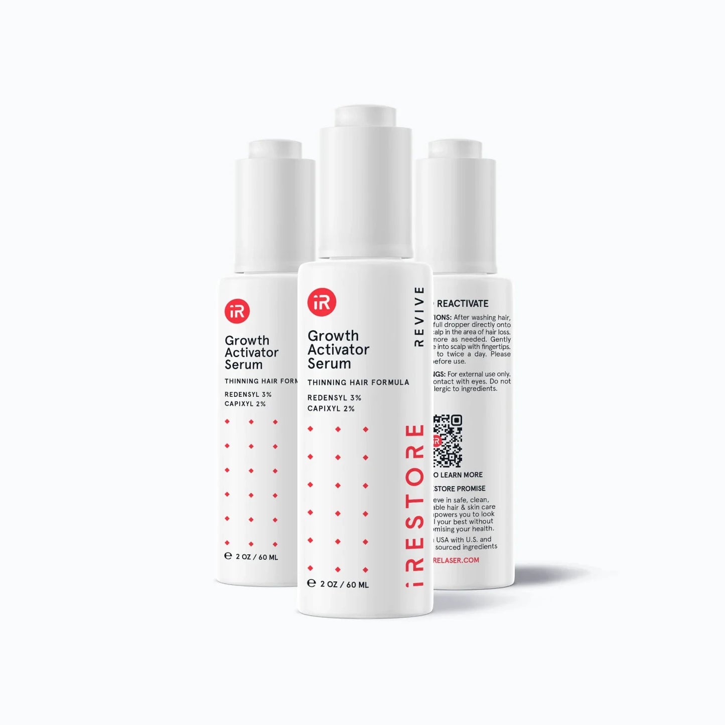 3 pack of growth activator serum