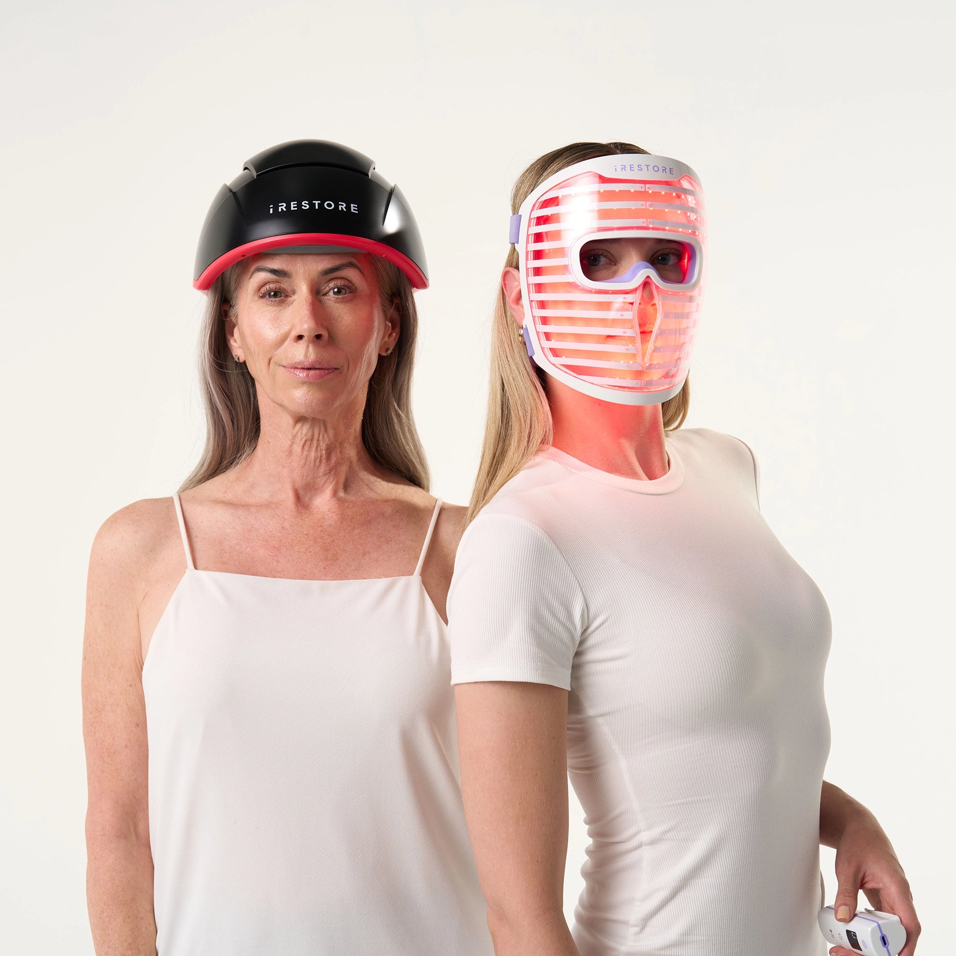 iRESTORE Elite and iRESTORE Illumina Face Mask