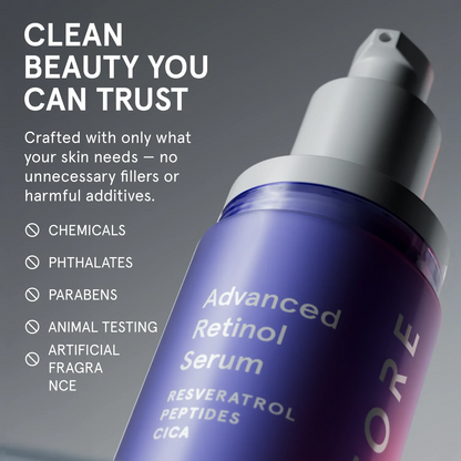 clean beauty and product ingredients on a gray background